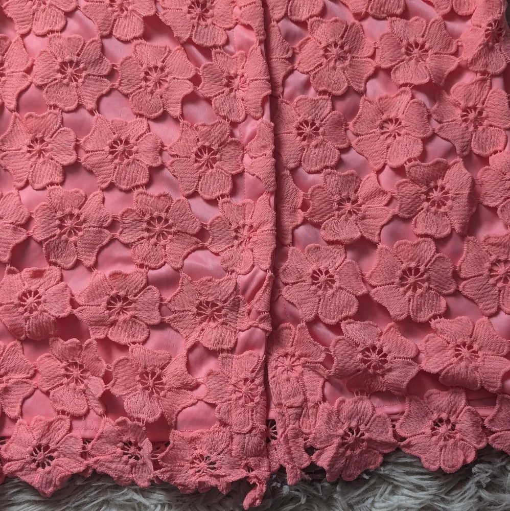 EUC Petal & Pup Tallie Mini Dress in Watermelon - Picture 5 of 16